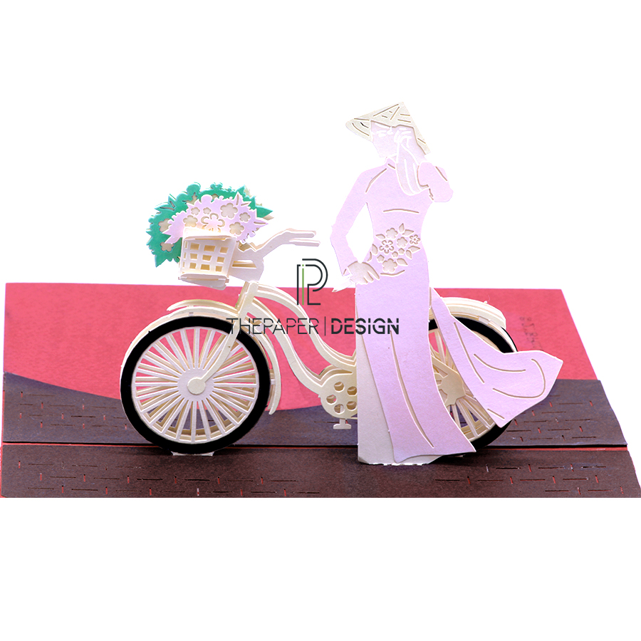 Cách làm thiệp 3D đơn giản dành cho người mới bắt đầu