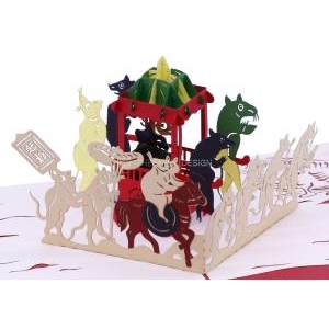 Thiệp 3D Đám Cưới Chuột - 3D Cards The Mice Wedding