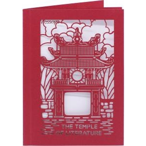 Thiệp 3D Văn Miếu Quốc Tử Giám - 3D Cards The Temple Of Literature