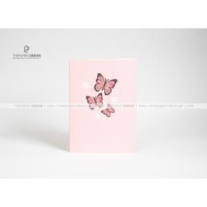 Popup Card - Flower and Butterfly