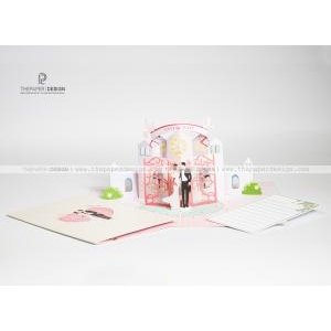 Thiệp 3D - Lễ Cưới