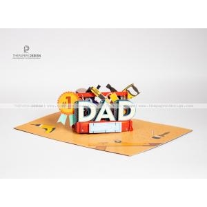 Thiệp 3D - Cá Mập