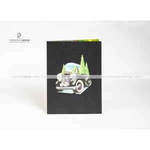 Popup Card - Classic Car