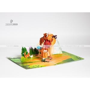 Popup Card - Father's Day Adventure