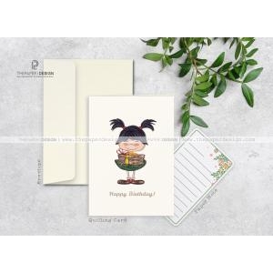 Thiệp Giấy Xoắn - Sinh Nhật