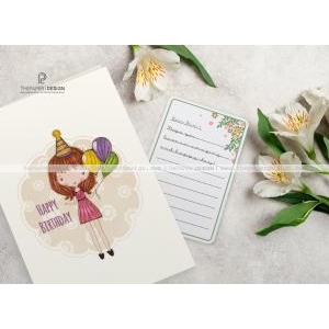 Quilling Card - Happy Birthday