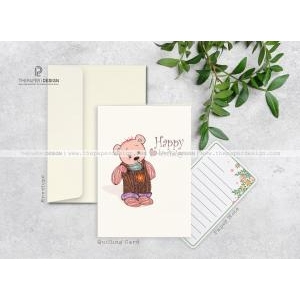 Thiệp Giấy Xoắn - Sinh Nhật