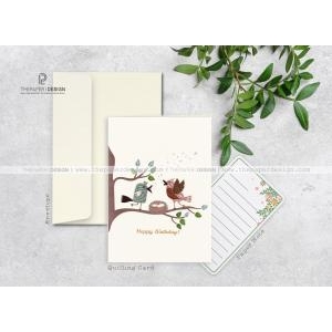 Quilling Card - Happy Birthday