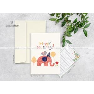 Quilling Card - Happy Birthday