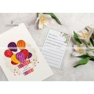 Quilling Card - Happy Birthday