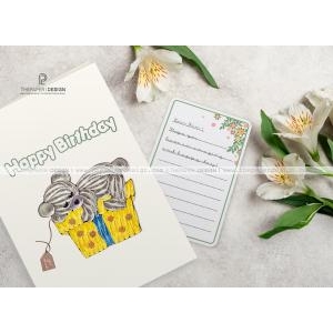 Quilling Card - Happy Birthday